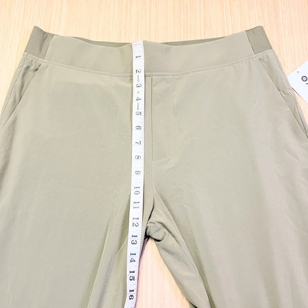 NEW Athleta Brooklyn Mid Rise Ankle Pant Womens 14 Olive Branch - Picture 9 of 12